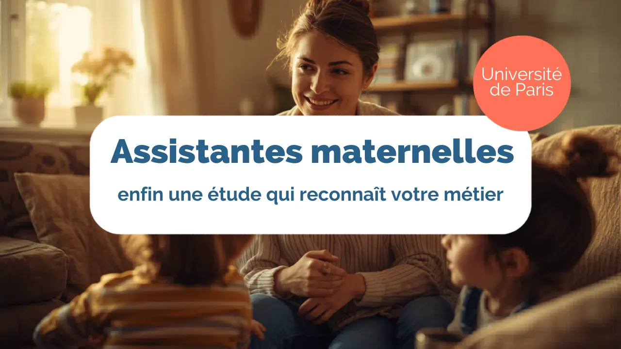 Assistantes maternelles : enfin une étude qui reconnaît votre métier