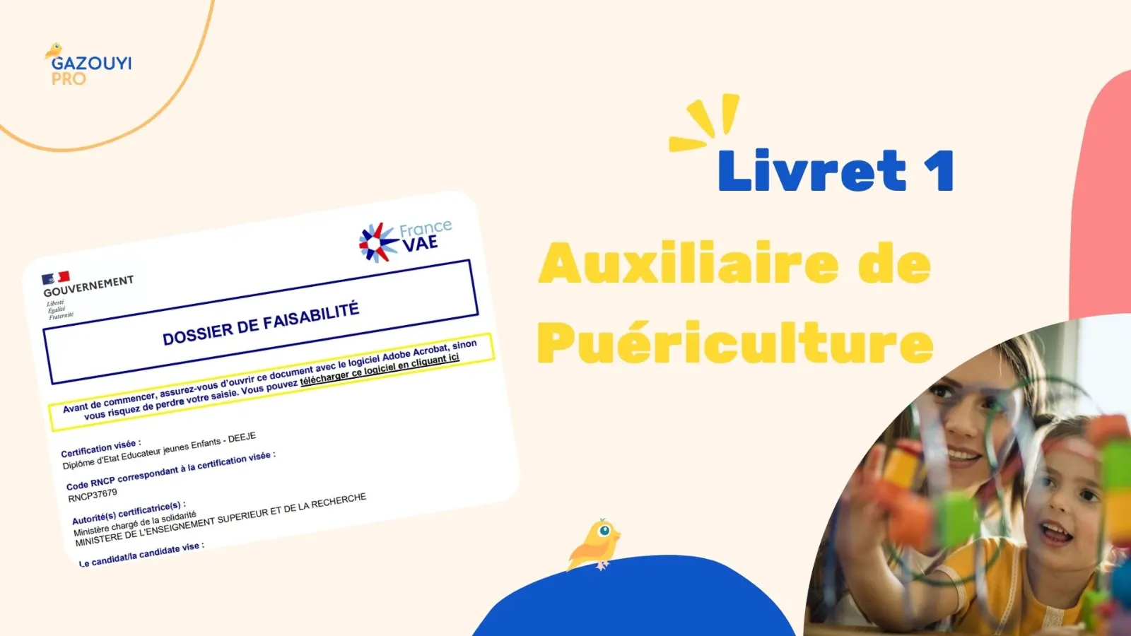 Télécharger Livret 1 VAE Auxiliaire de Puériculture 2025